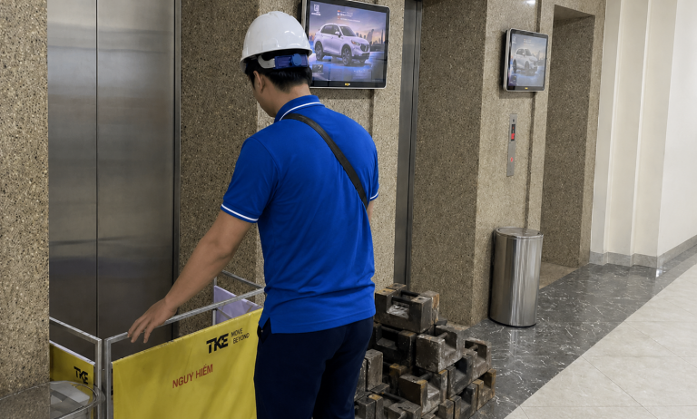 CẦN LÀM GÌ KHI THANG MÁY ĐỘT NGỘT NGỪNG HOẠT ĐỘNG
