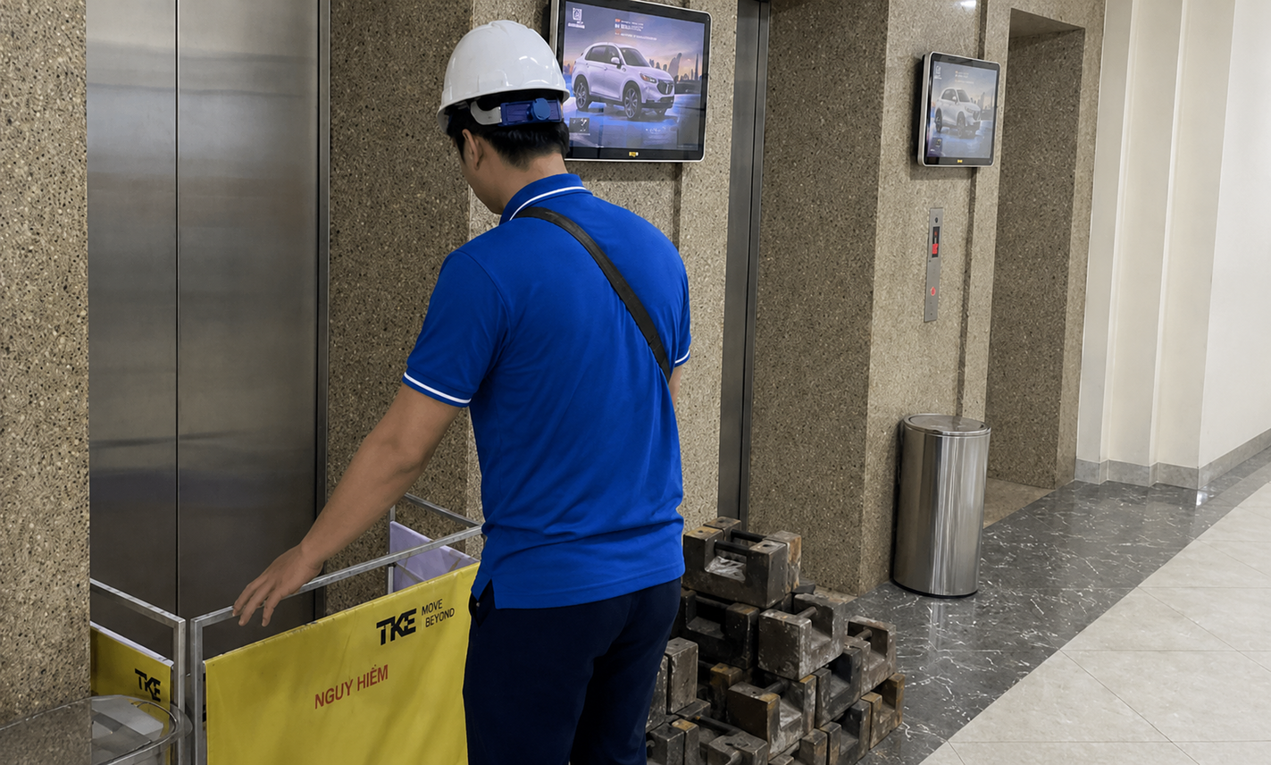 CẦN LÀM GÌ KHI THANG MÁY ĐỘT NGỘT NGỪNG HOẠT ĐỘNG